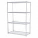 Wire Shelving Unit 24 x48 x74 4-Shelf