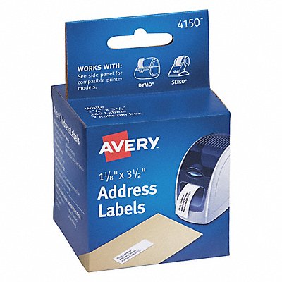 Address Labels 260 White PK2