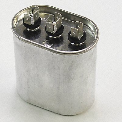 Oval Capacitor 10/10 MFD 370V