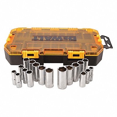 Tough Box 3/8 Deep Drive Socket Set