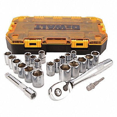 Tough Box 1/2 Drive Socket Set