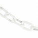 Plastic Chain 2 Size 25 ft L White