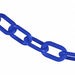 Plastic Chain 2 Size 25 ft L Blue