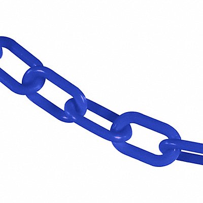 Plastic Chain 2 50 ft L Blue