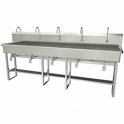 Freestanding Wash Stations with Faucets