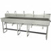 Freestanding Wash Stations with Faucets