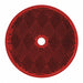 DOT Bolt-On Reflectors Red Round 3-3/16 