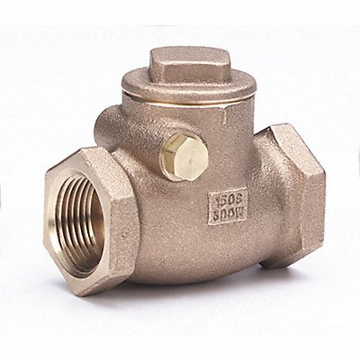 Swing Check Valve Bronze 1-1/2 FNPT