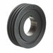 V-Belt Pulley 1/2 -1-5/8 Bushed 3.75 OD