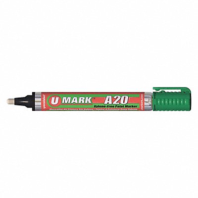 Paint Marker with Reversible Tip Green