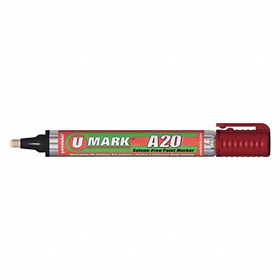 Paint Marker with Reversible Tip Red