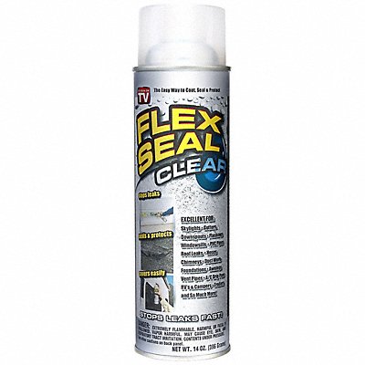 Aerosol Rubber Sealant Clear 14 oz.