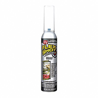 Flex Shot Can Clear 8oz.