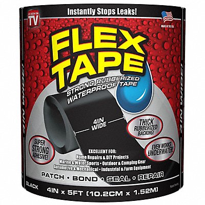 Rubberized Tape Black 4 