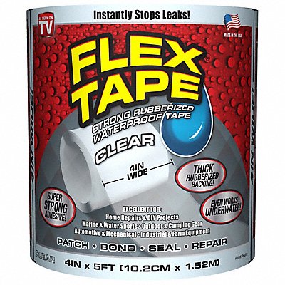 Rubberized Tape Clear 4 