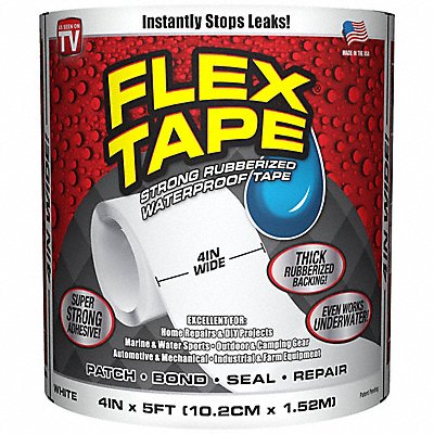 Rubberized Tape White 4 