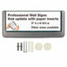 Click Sign 5-7/8 Wx2-1/8 H