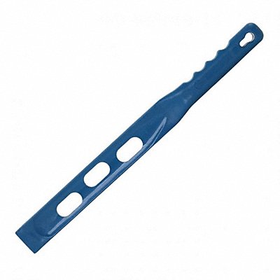 Metal Detectable Scraper 16 1/3 L Blue