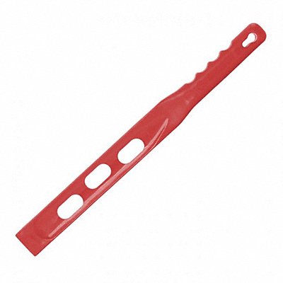 Metal Detectable Scraper 16 1/3 in L Red