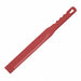 Metal Detectable Scraper 16 1/3 in L Red