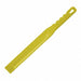 Metal Detectable Scraper 16 1/3 L Yellow