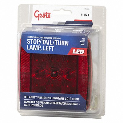 Stop/Tail/Turn Light LED Red