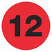 Labels Number 12 2 Circle