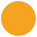 Inventory Circle Label 1/2 Orange