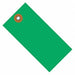 Shipping Tag 2 3/4x1 3/8 Green PK100