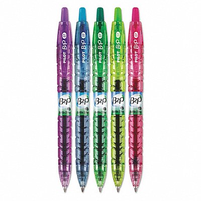 Retractable Gel InkPen NavyInk 0.7mm PK5