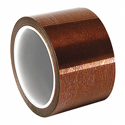 Elec Tape 100 ft Lx4 in W 1 mil Amber