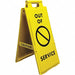 Safety Flr Sign Out Of Service 2 x4 