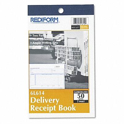 Delivery Receipt Book 50 Sets