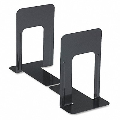 Universal Economy Bookends 9 H Black PK2