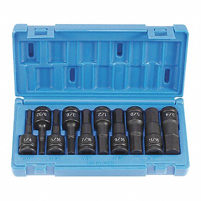 Hex Driver Set 1/2 D 10pcs.