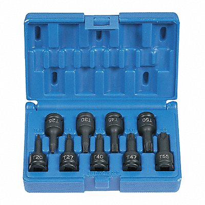 Internal Torx Impact Driver Set 9pcs.