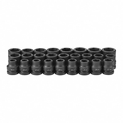 Metric Socket Set 1 D Standard