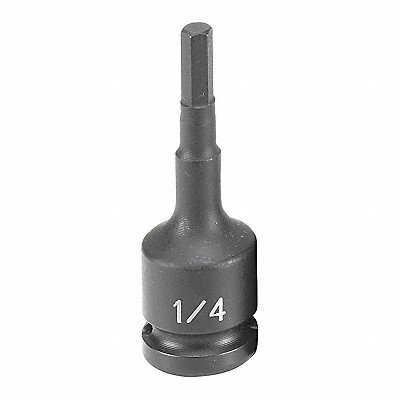 Impact Socket 1/4 1/2 D Hex