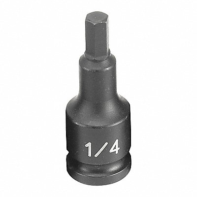 Impact Socket 1/4 3/8 D Hex M