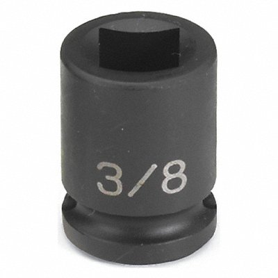 Impact Socket 3/8 3/8 D PipePlug Sq 4pt