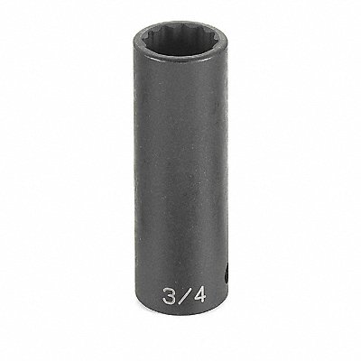 Socket 12mm 1/2 D Impact 12pt. D