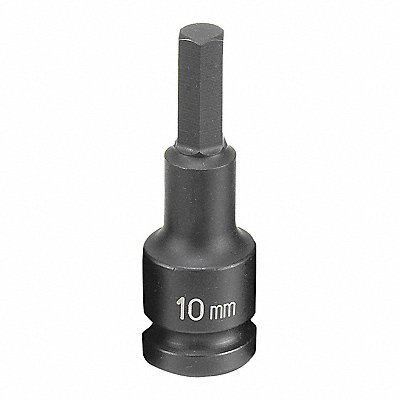 Socket 10mm 1/2 D Impact Hex