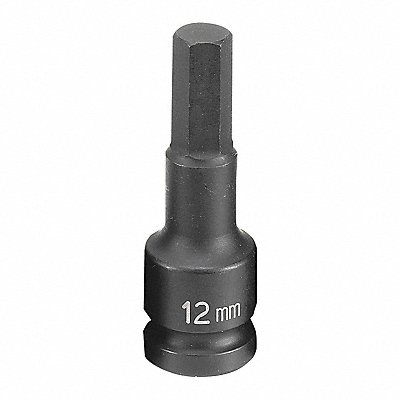 Socket 12mm 1/2 D Impact Hex