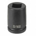 Impact Socket 13/16 3/4 D Sq Black