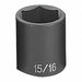 Impact Socket 15/16 1/2 D 6pt.