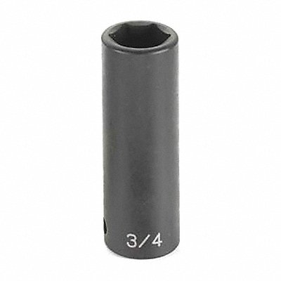 Impact Socket 1-5/8 1/2 D 6pt. D Black