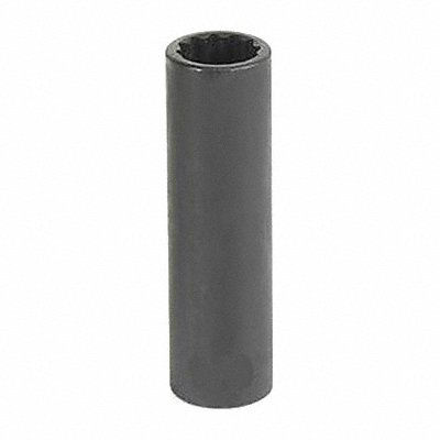 Impact Socket Metric 15mm 2-9/16in.L Hex