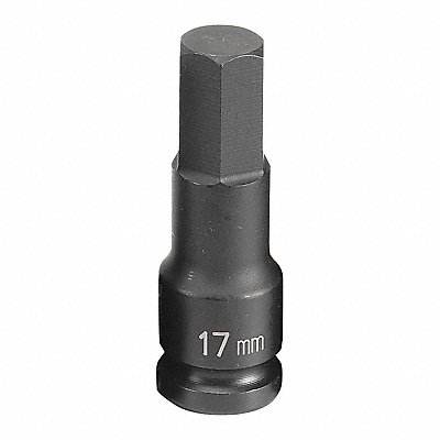 Socket 17mm 1/2 D Impact Hex