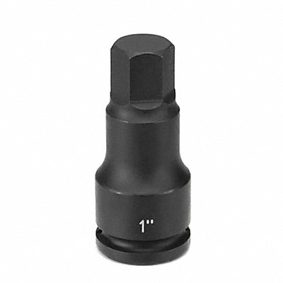 Socket 17mm 3/4 D Impact Hex 6pt. M Blk