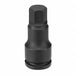 Socket 27mm 3/4 D Impact Hex Male Blk